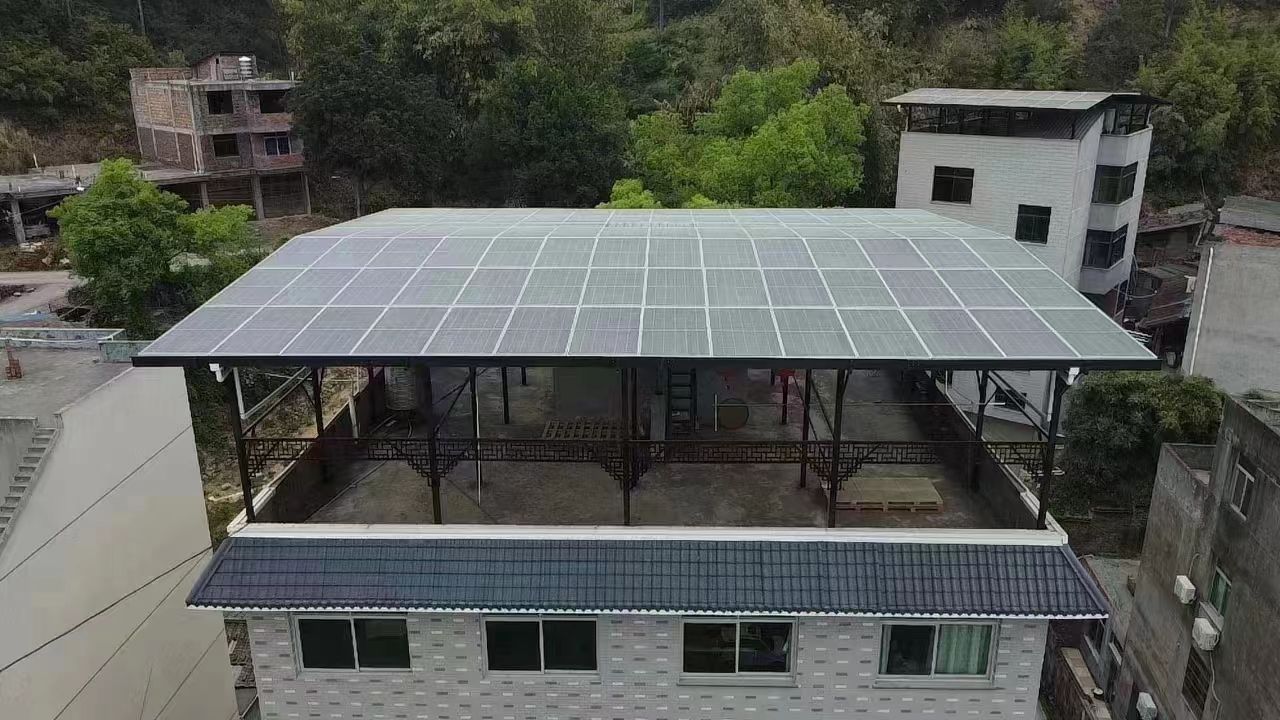 玉环15kw+10kwh自建别墅家庭光伏储能系统